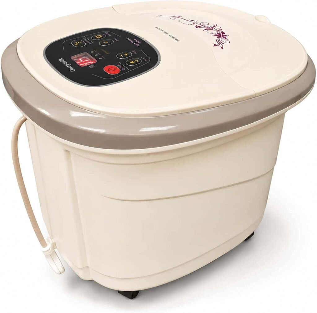 Carepeutic Motorized Foot and Leg Spa Bath Massager