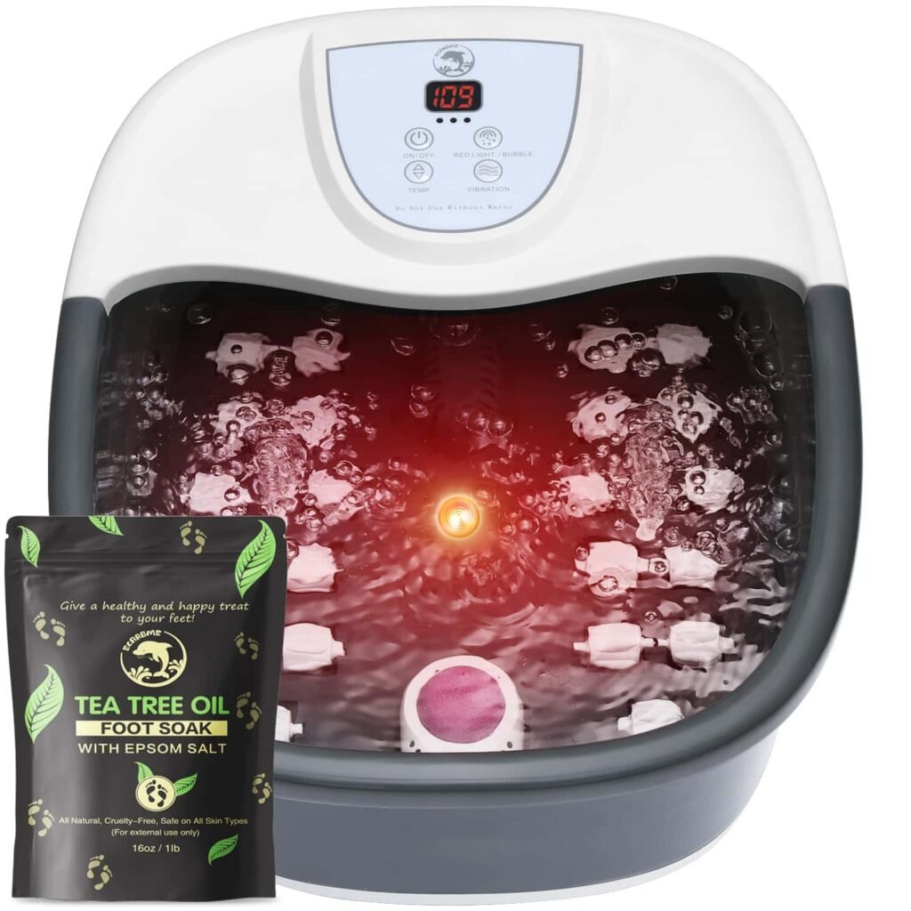 ECARBME Foot Spa Bath Massager with Heat