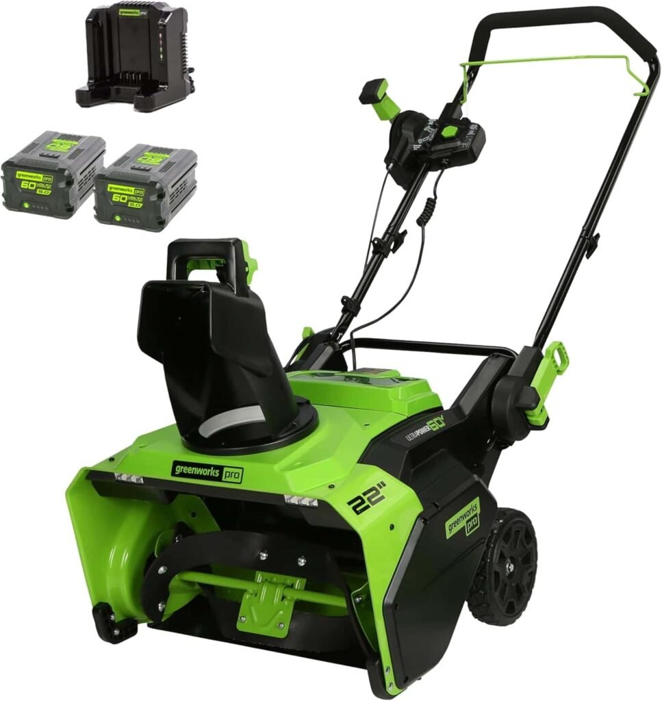 Greenworks Pro 60V 22-Inch Brushless Cordless Snow Blower