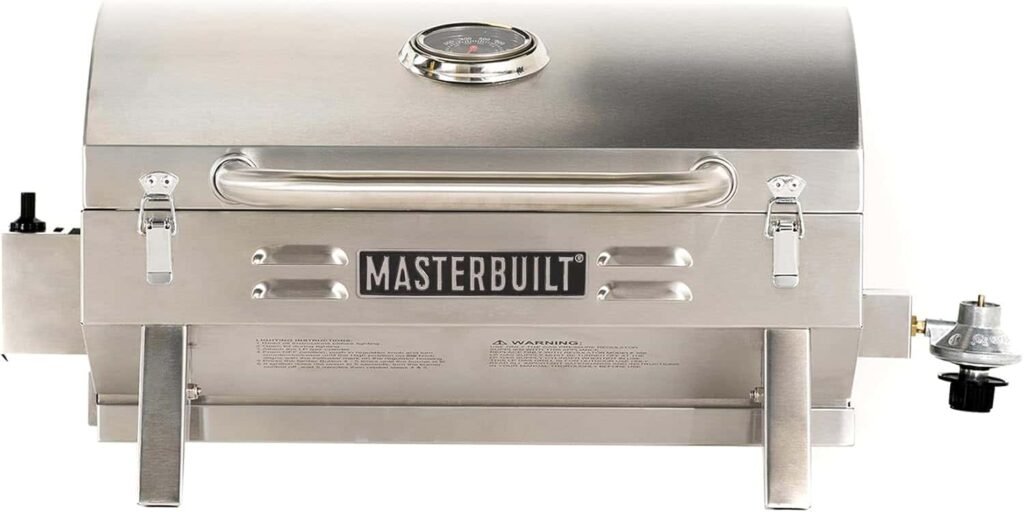 Masterbuilt Portable Propane Gas Grill with Folding Legs