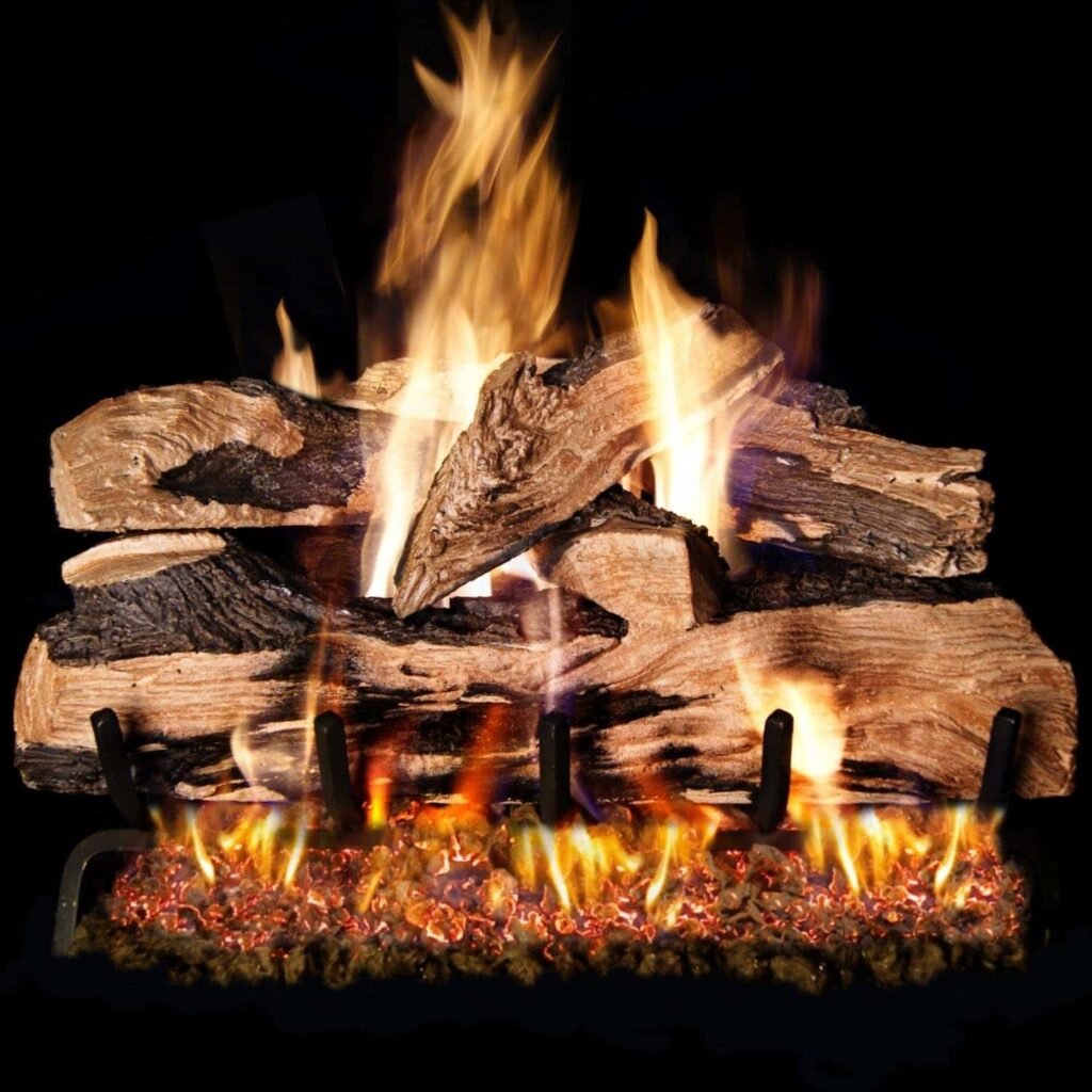 Peterson Real Fyre 24-Inch Split Oak Gas Log Set