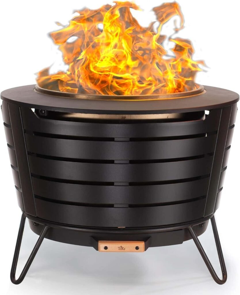 TIKI Patio Smokeless Outdoor Fire Pit