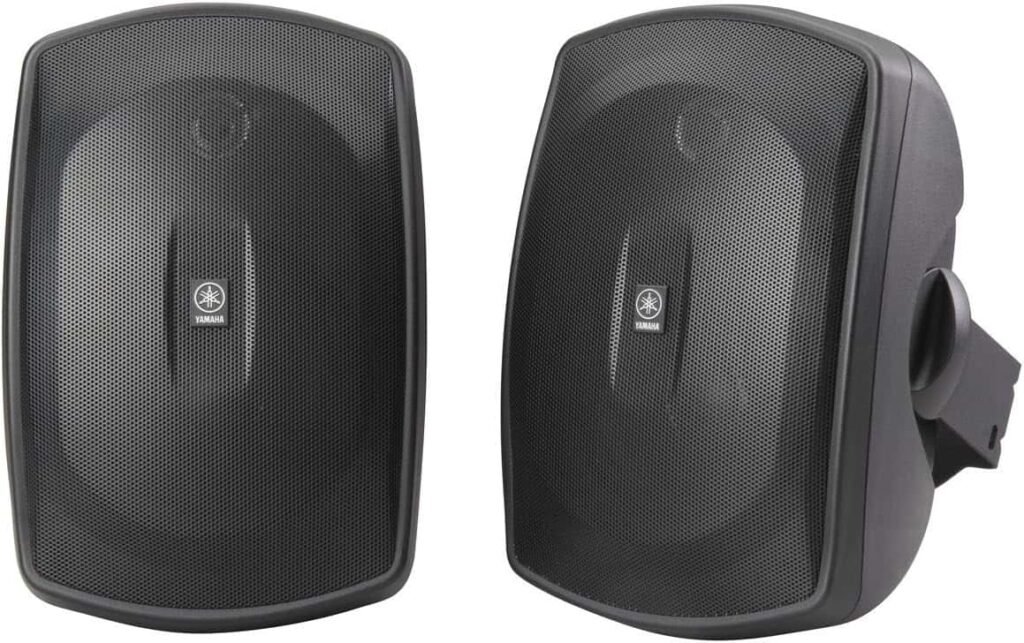 Yamaha NS-AW190BL 2-Way IndoorOutdoor Speakers