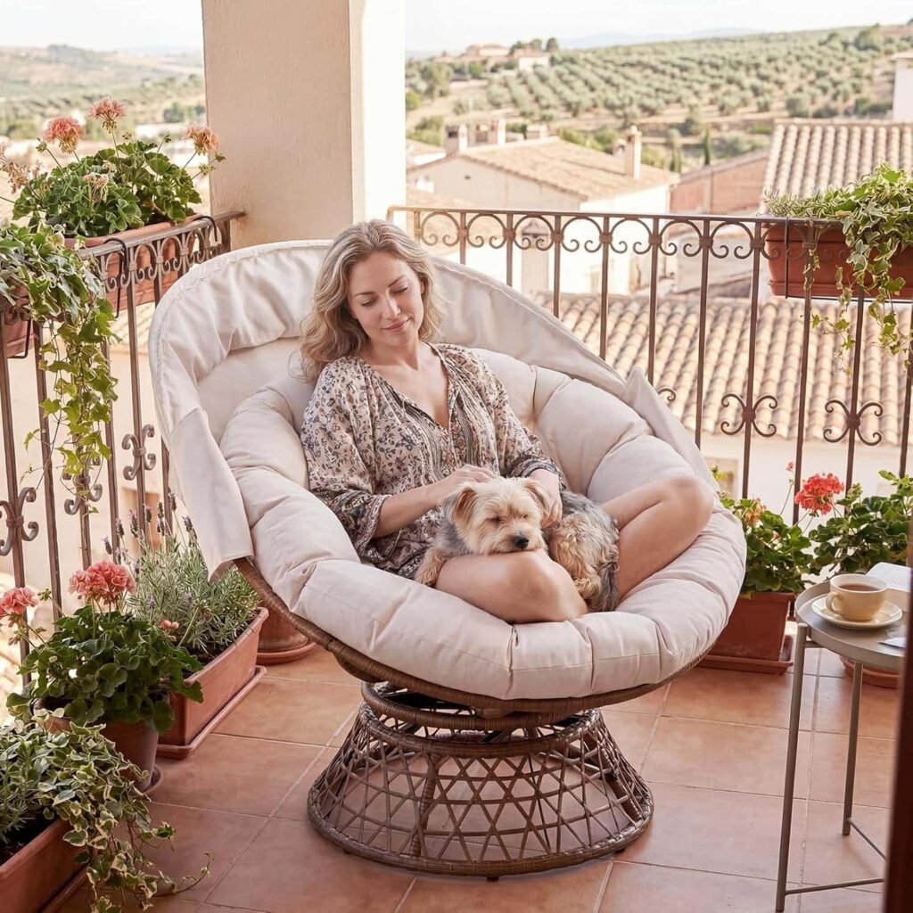 COMHOMA Papasan Chair