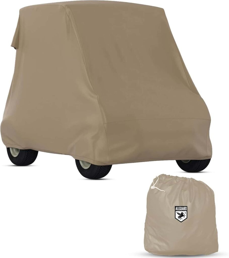 CarCovers AllGuard Weatherproof Golf Cart Cover