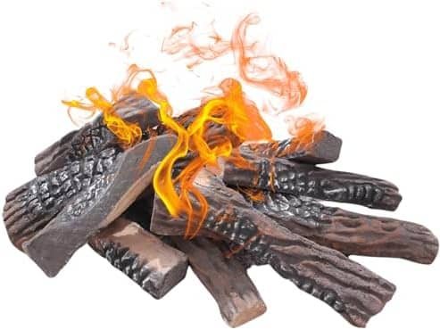 Grandhom Gas Fireplace Logs