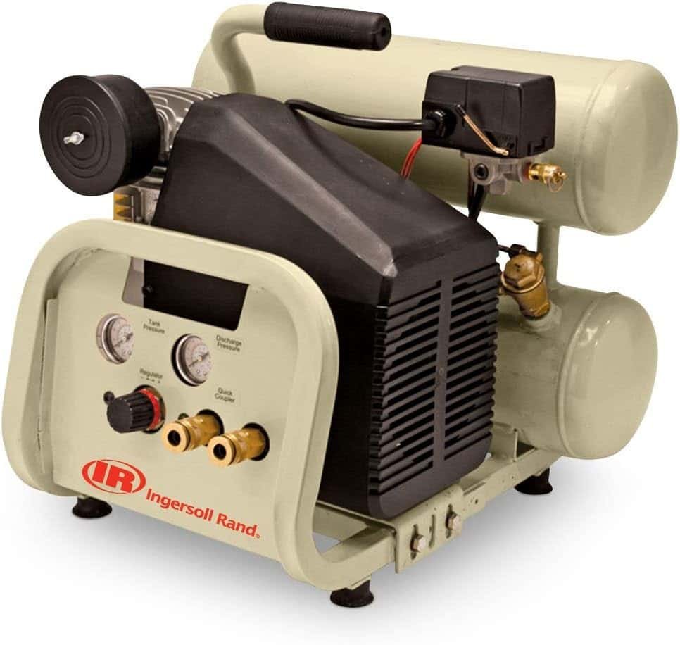 Ingersoll Rand Twin-Stack P1IU-A9 2 HP 4-Gallon Portable Air Compressor