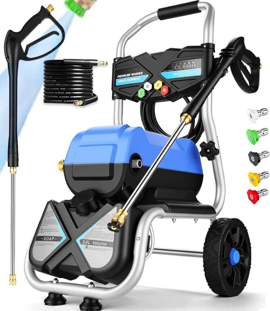 IvyBess 5000 PSI Electric Pressure Washer