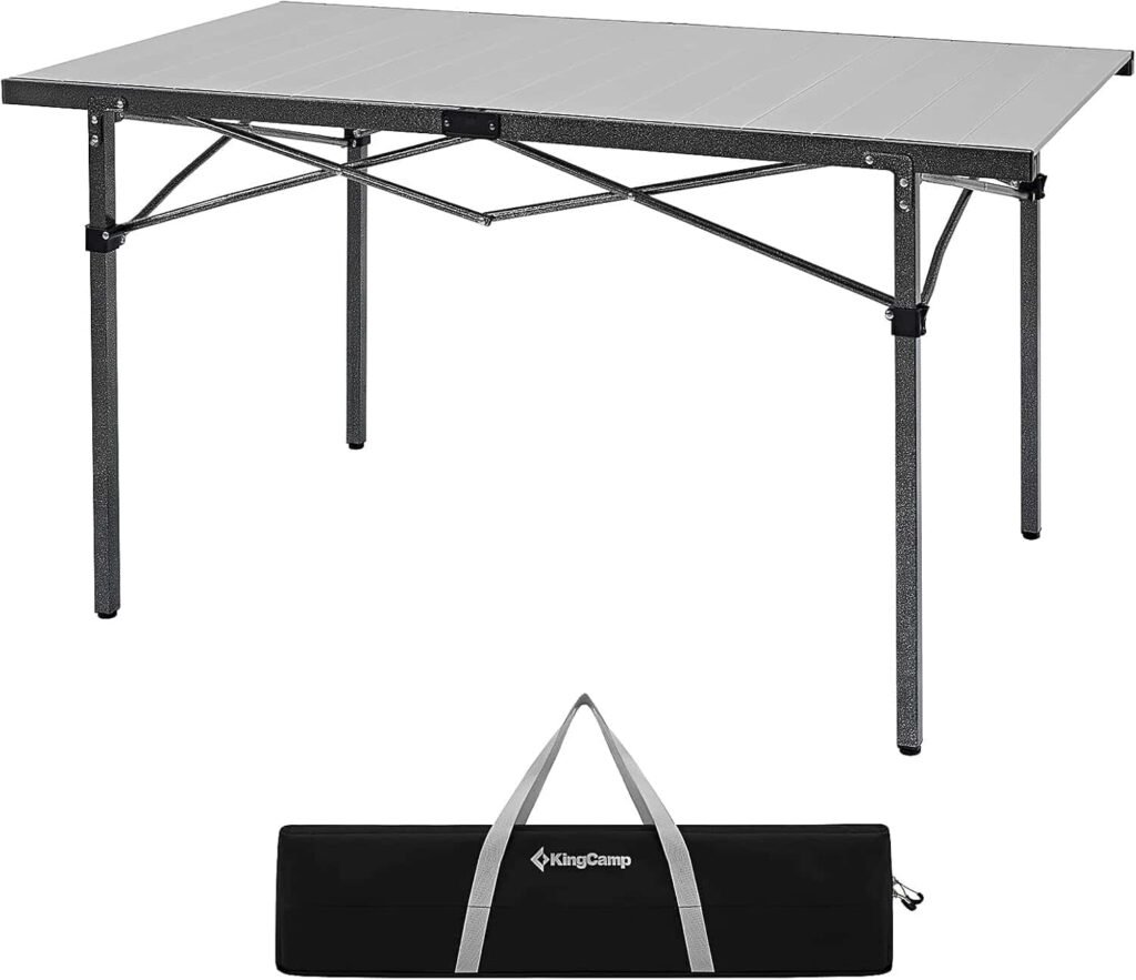 KingCamp Aluminum Camping Table Foldable
