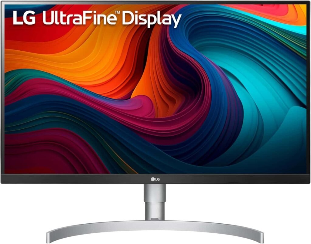 LG 27UN850-W UltraFine 4K Monitor