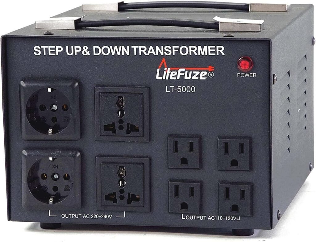 LiteFuze LT Voltage Converter Transformer