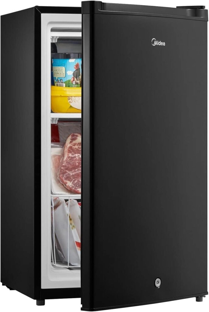 Midea WHS-109FW1 Upright Freezer
