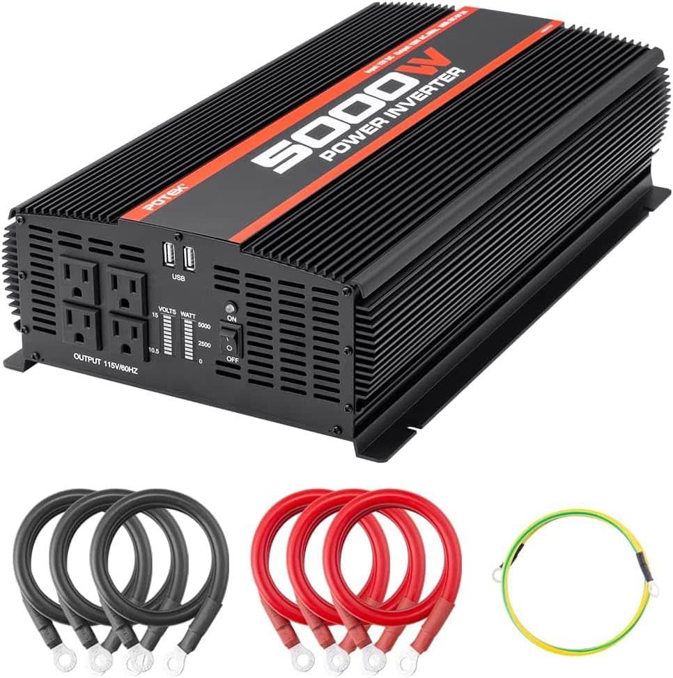 POTEK 5000W Power Inverter