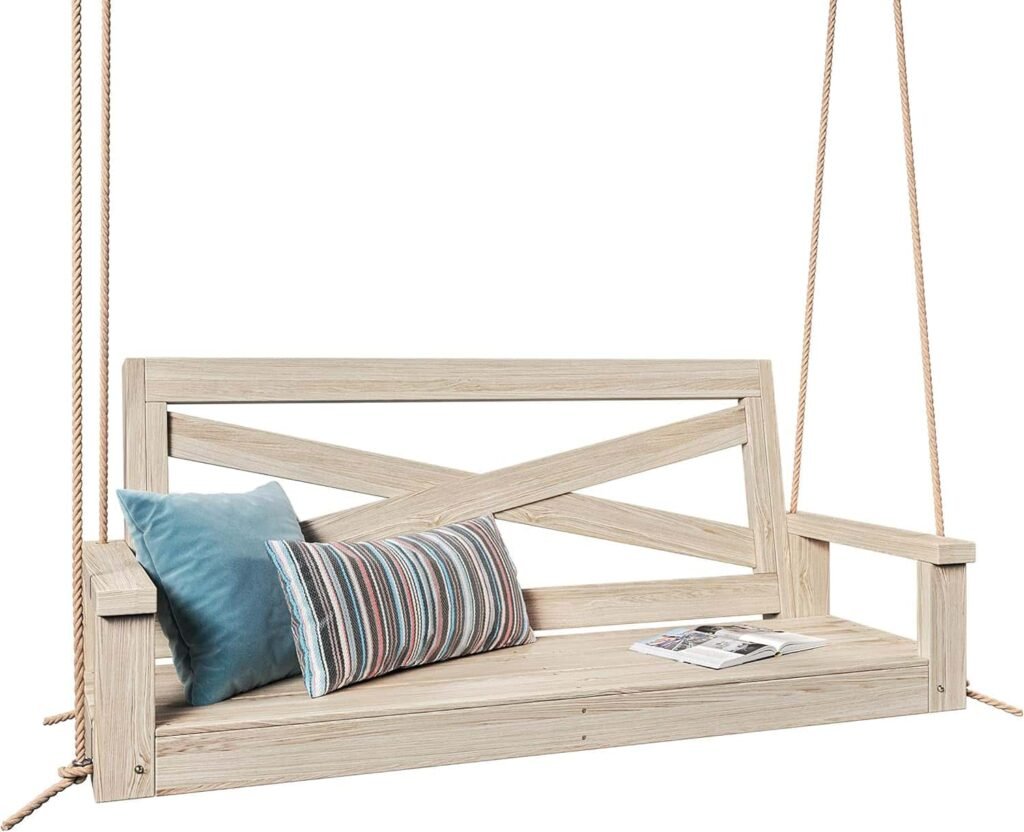 Porchgate Amish Made Haven 5-Foot Recycled Plastic Porch Swing