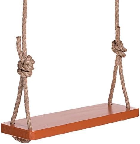 Porchgate Amish Made Heavy-Duty Wooden Tree Swing
