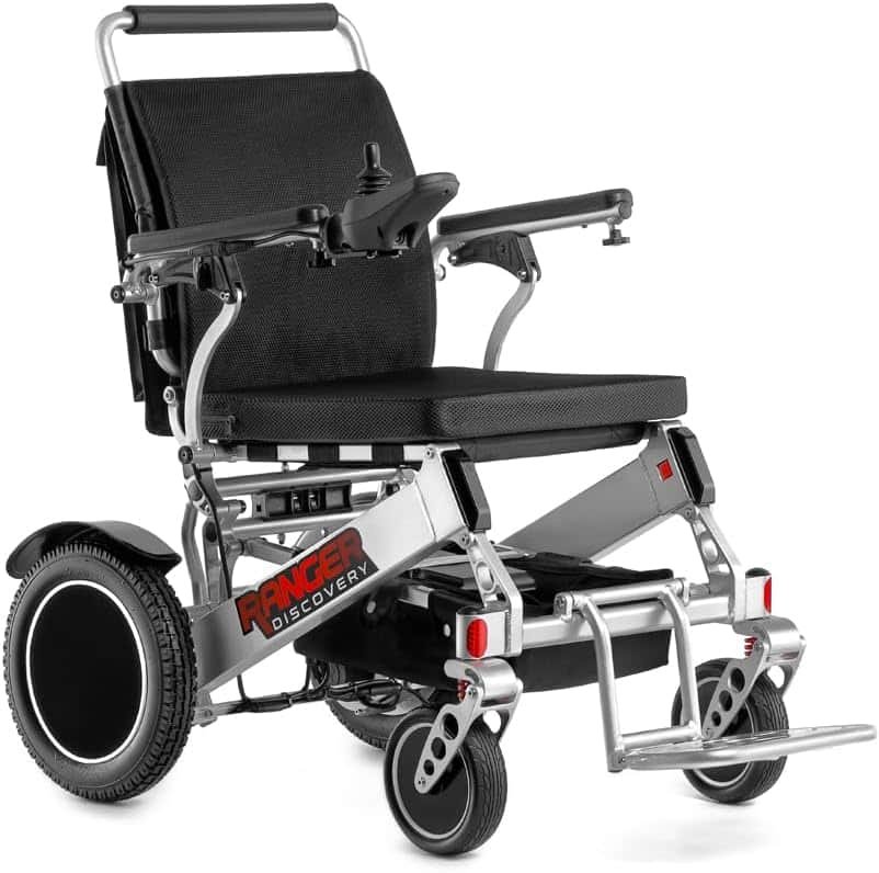Porto Mobility Ranger D09 Silver Foldable Electric Wheelchair