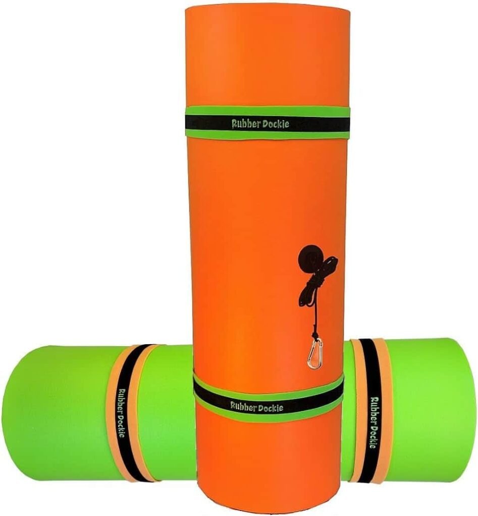 Rubber Dockie 18×6-Foot Floating Mat