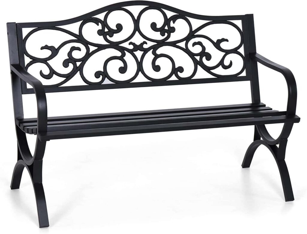 Sophia & William 50-Inch Outdoor Garden Bench
