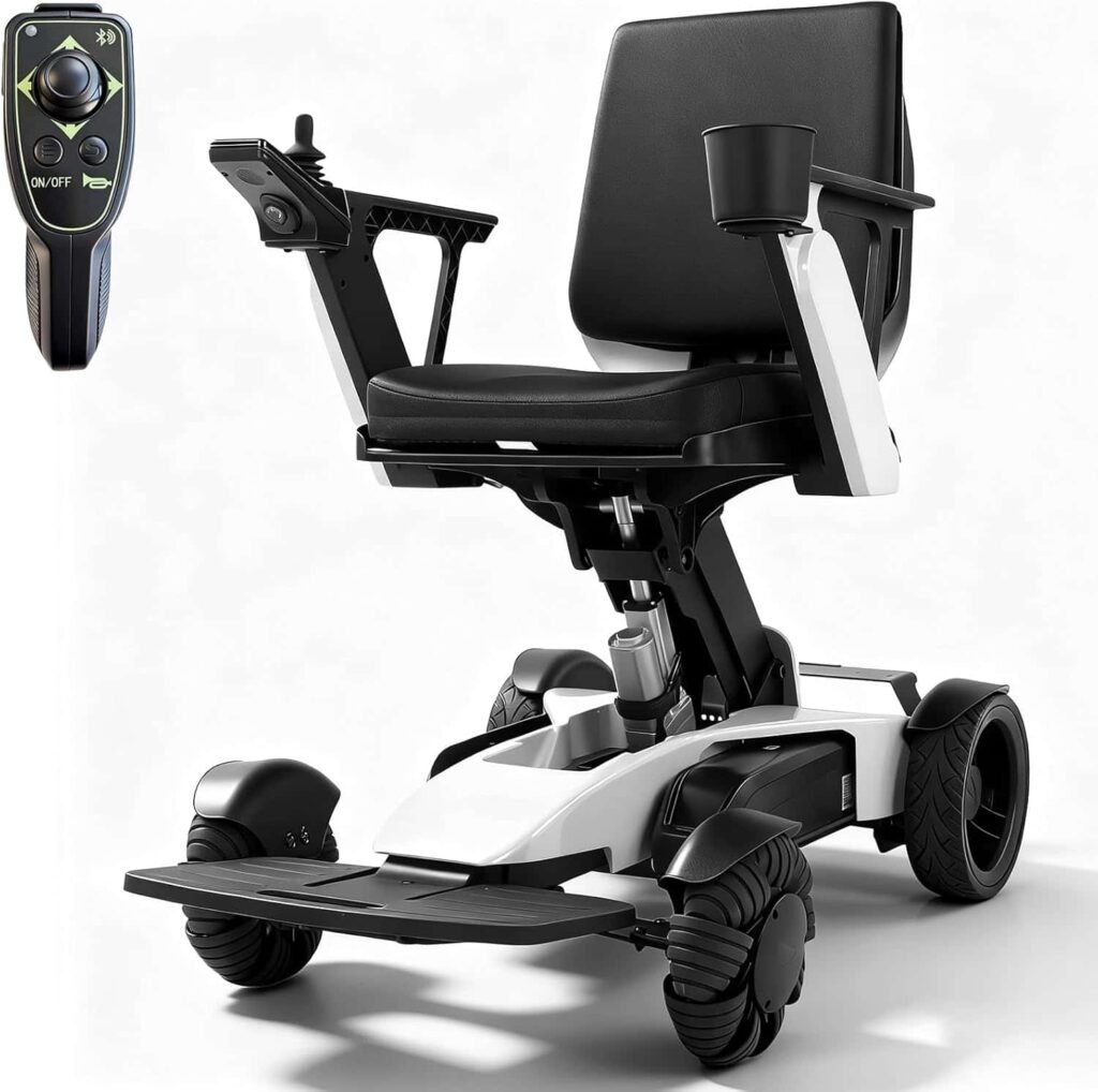 Tivaro Motorized Power Wheelchair Foldable with Remote Control