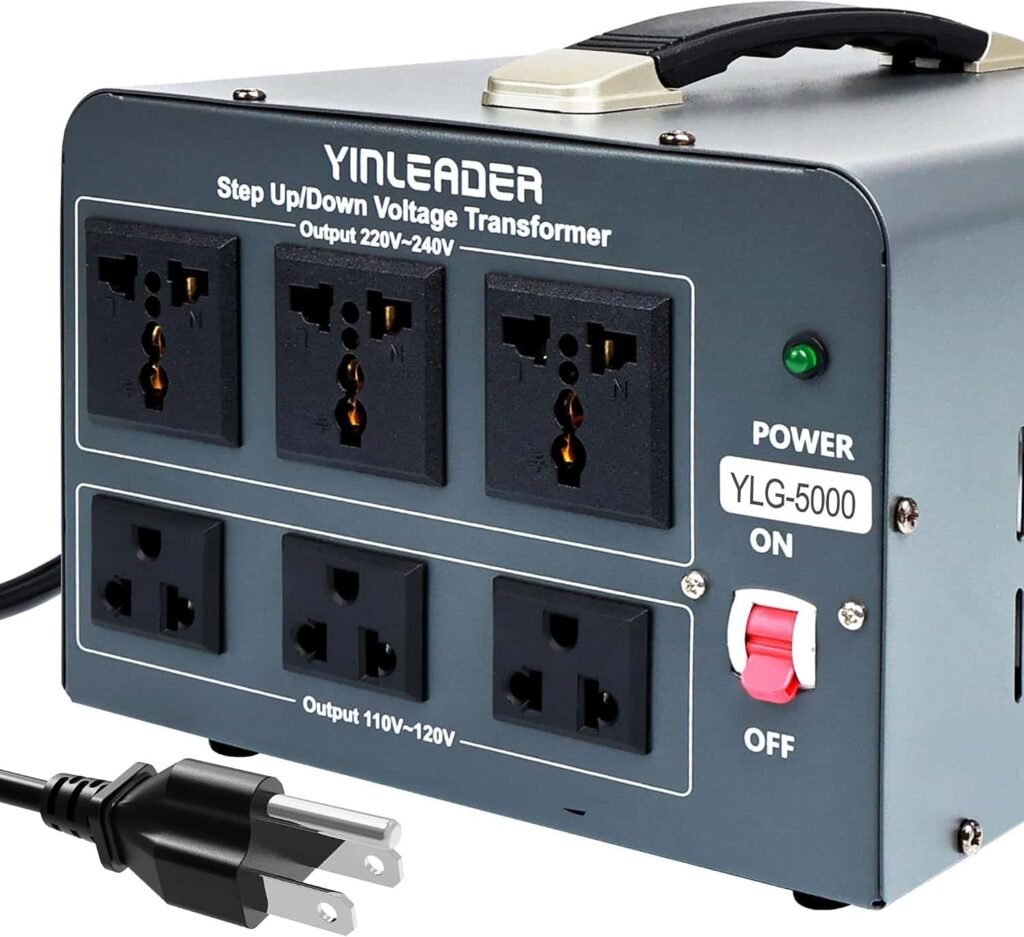 Yinleader 5000 Step UpDown Transformer Converter