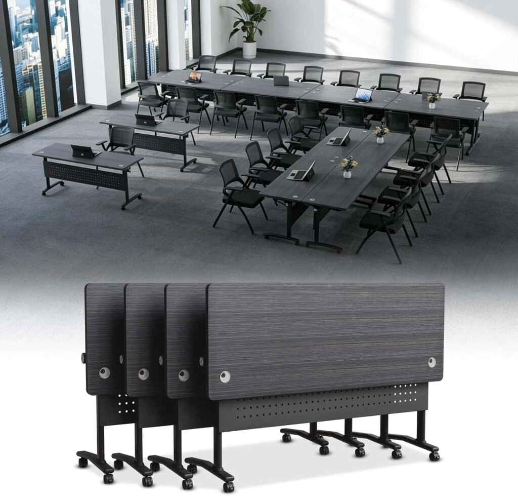 Ansespl 8-Pack Conference Table
