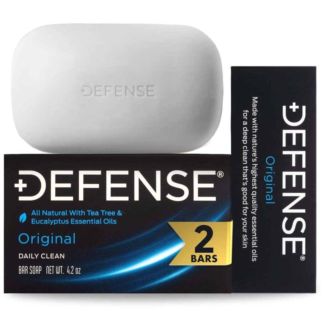Defense Soap 4 Ounce Bar, Pack of 2