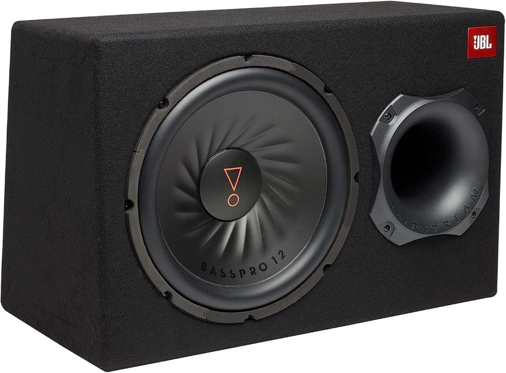 JBL SUBBP12AM 12-Inch Amplified Car Subwoofer with Sub Level Control