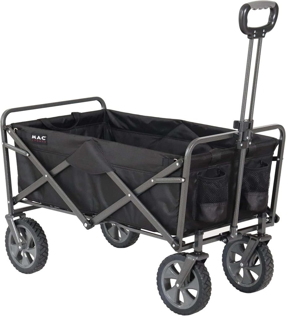Mac Sports Heavy Duty Steel Frame Wagon Yard Cart