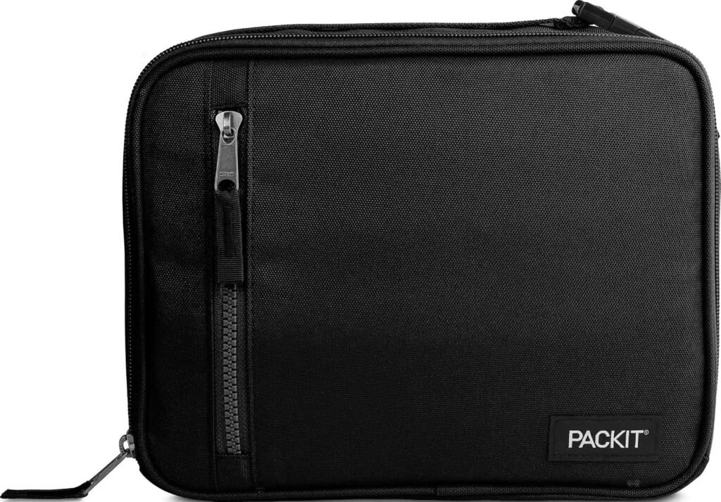 PackIt Freezable Classic Black Lunch Box
