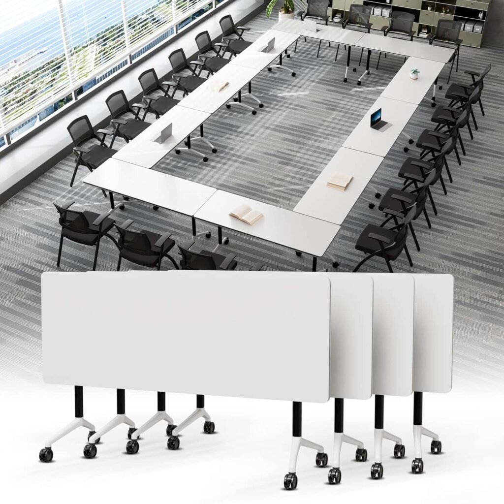 WYMHYZ Folding Conference Table