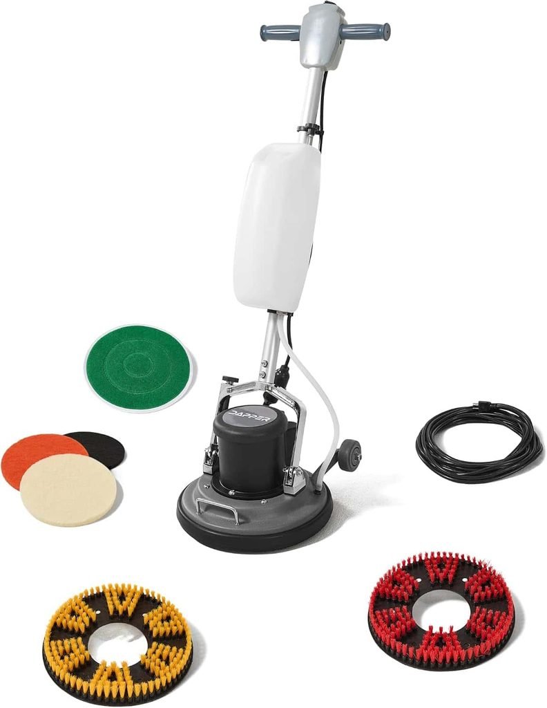 Dapper Supply 13-Inch Heavy-Duty Multi-Functional Floor Buffer Polisher Machine