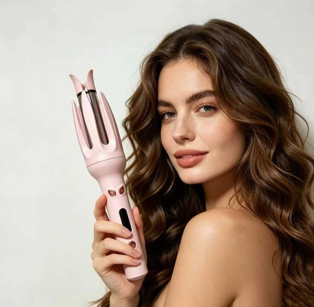 EYCOMTOM Automatic Rotating Curling Iron