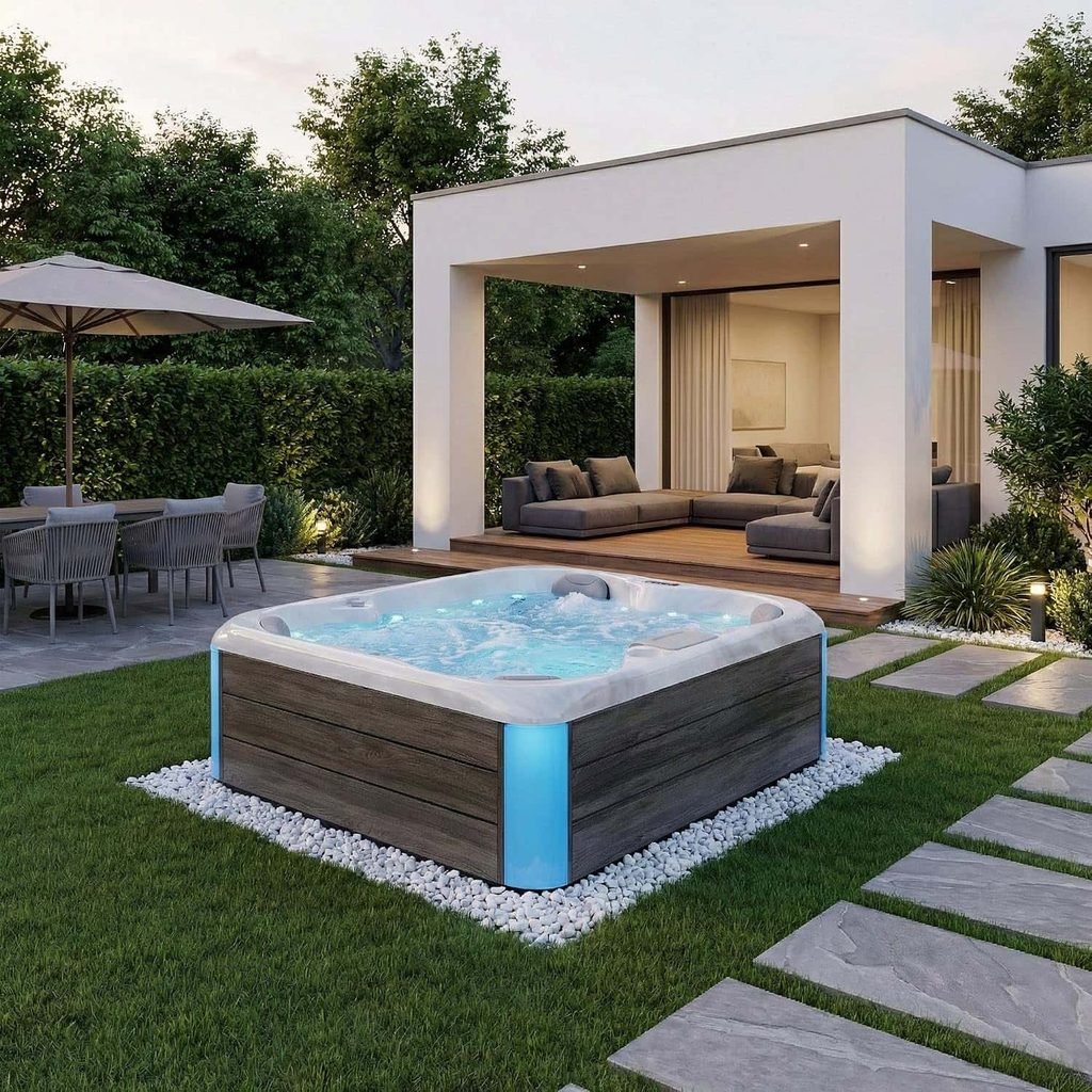 Empava Luxury Outdoor Hot Tub