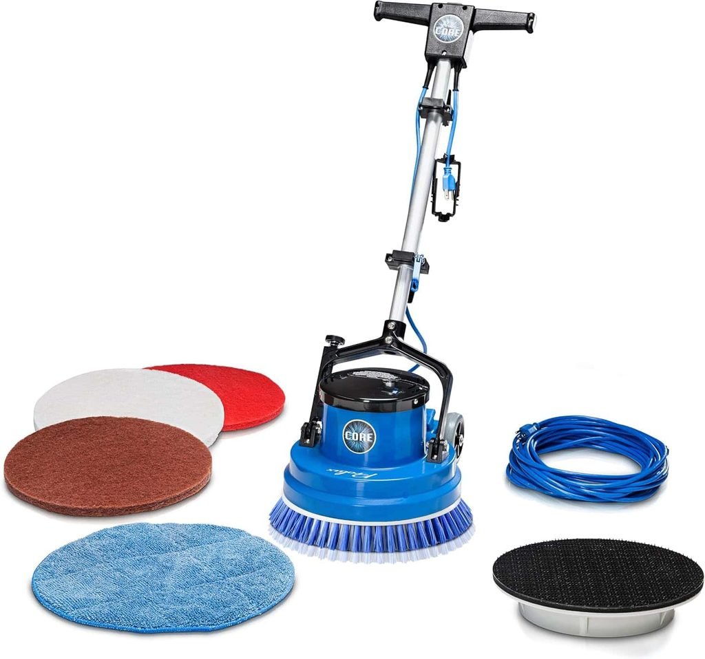 Prolux Core 15-Inch Heavy-Duty Floor Buffer Scrubber