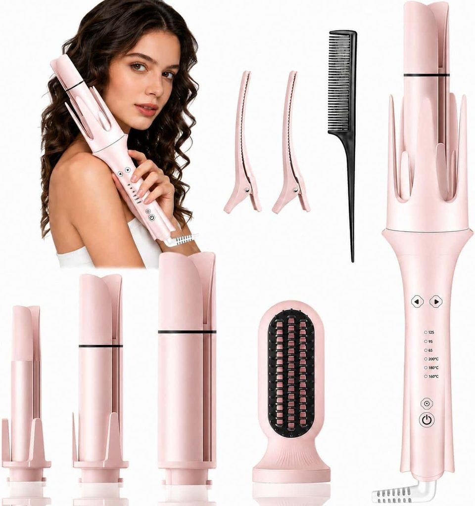 Wudajie 4-in-1 Automatic Curling Iron