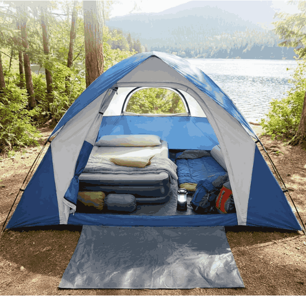 XL 46 Person Waterproof Double-Layer Dome Camping Tent