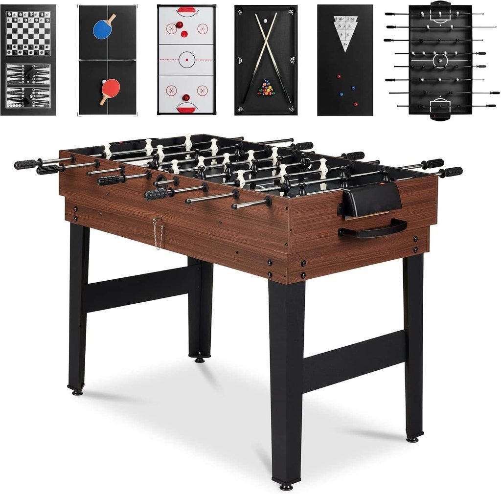 Best Choice Products 2x4ft Combo Game Table Set