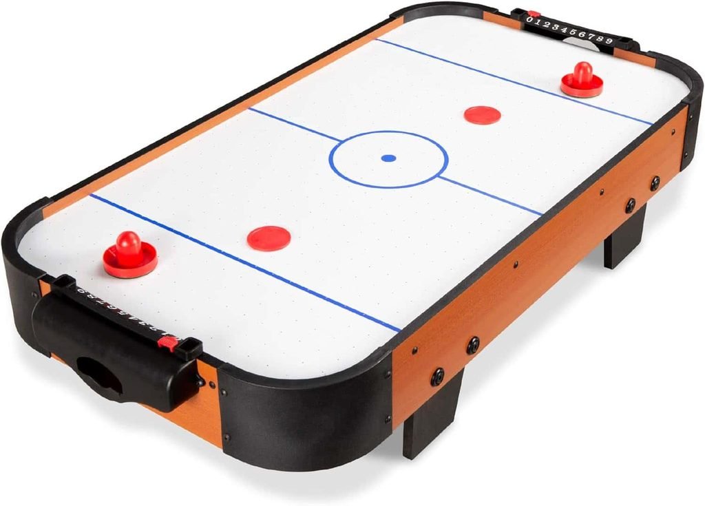 Best Choice Products Portable Tabletop Air Hockey Table