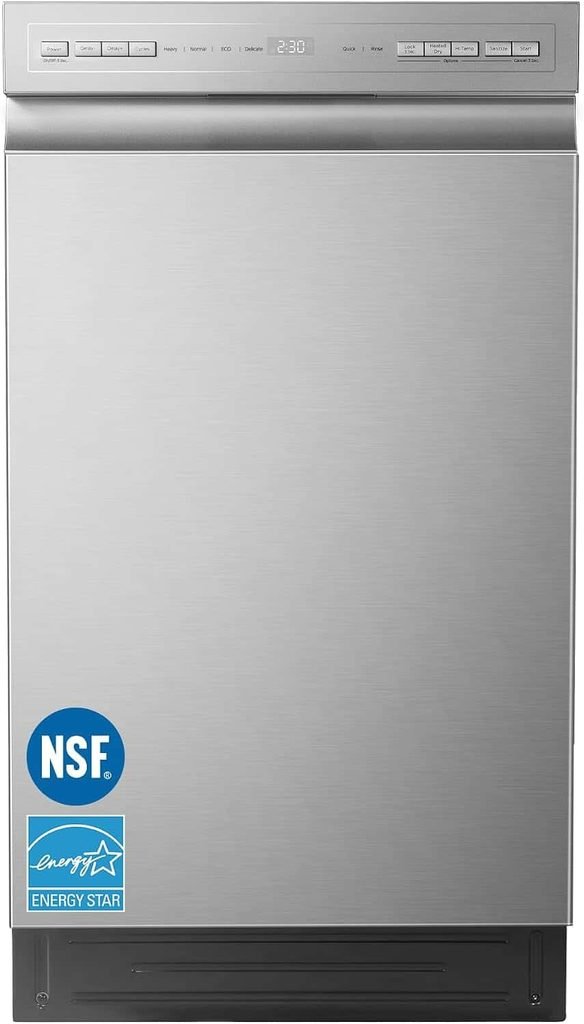 COMFEE’ 18-Inch Built-In Dishwasher