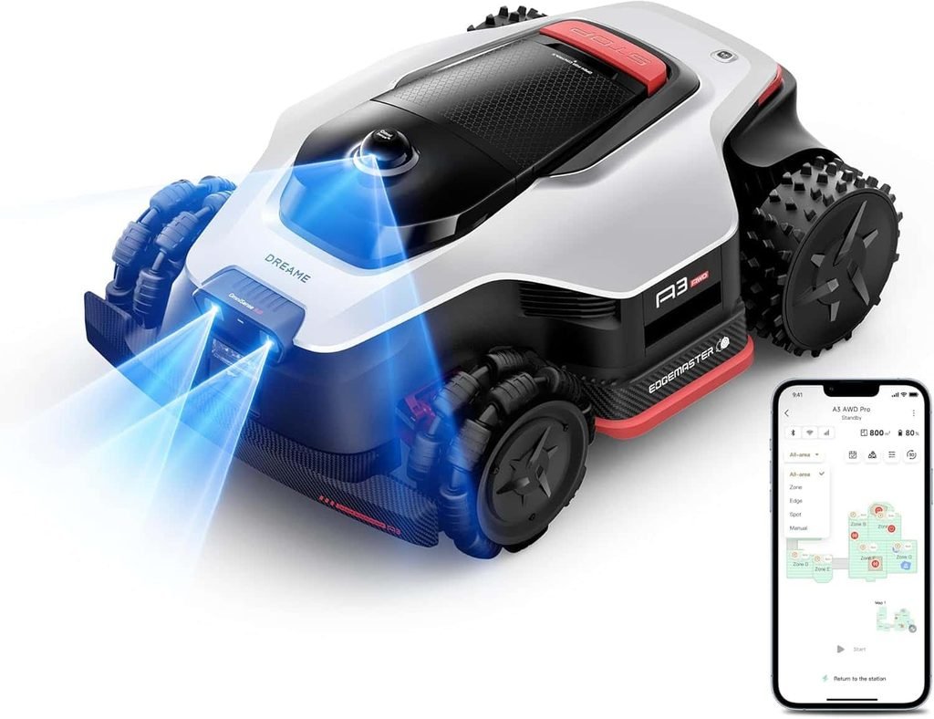 DREAME A3 AWD 1000 LiDAR robot lawn mower