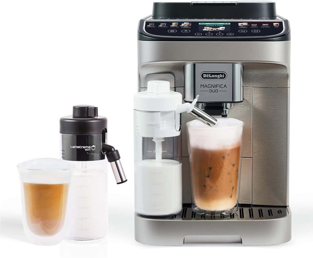 De'Longhi Magnifica Duo Automatic Espresso Machine with Milk Frother