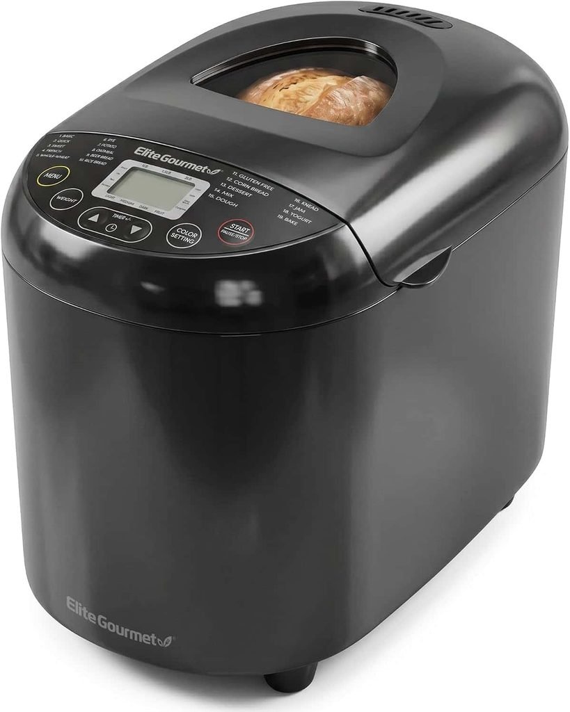 Elite Gourmet 2 lb Programmable Bread Maker