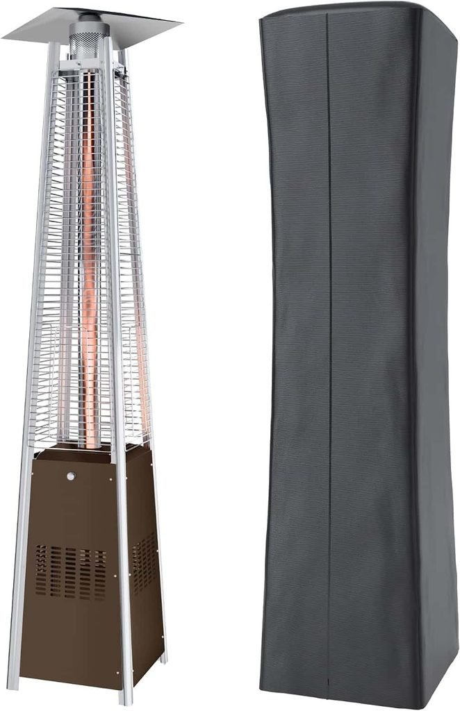 Kingdura 48,000 BTU Pyramid Patio Heater