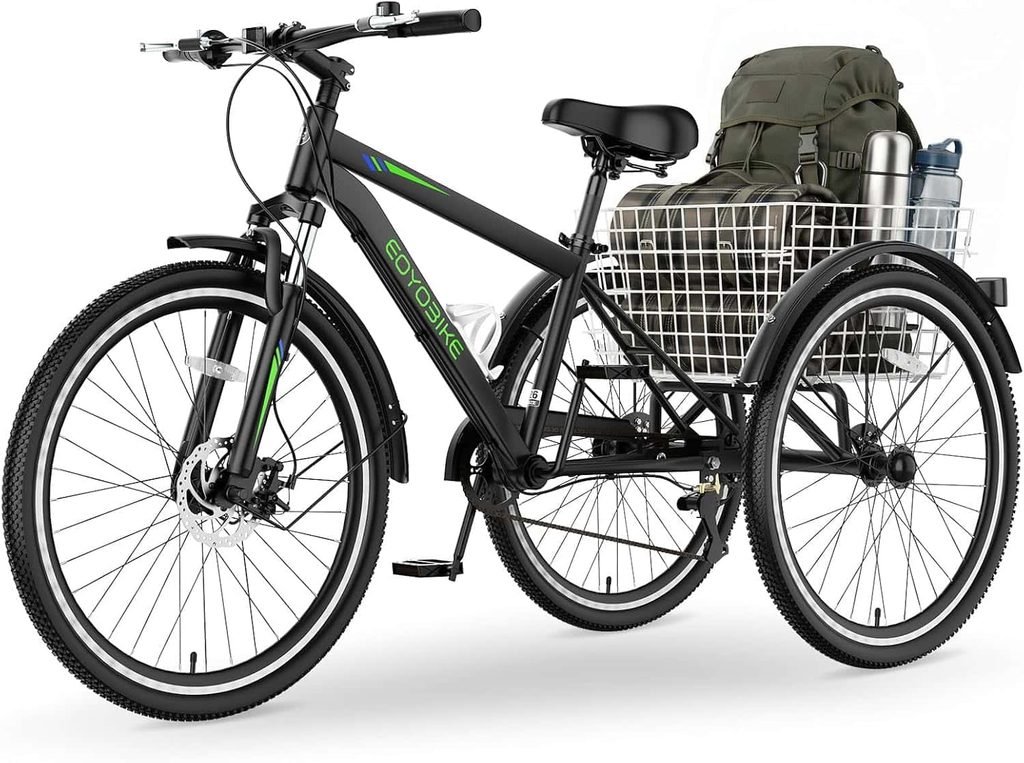 MOPHOTO 7-Speed Mountain Tricycle