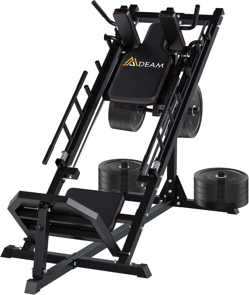 Mdeam Leg Press Hack Squat Machine