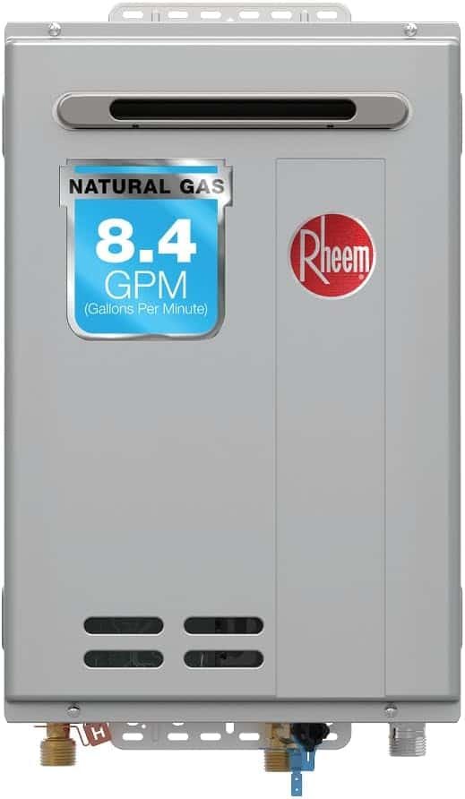 Rheem RTG Series Natural Gas Tankless Water Heater 