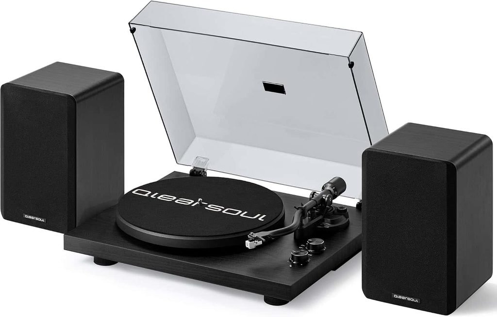 SoulBox S1 Vinyl Record Player with Stereo Speakers