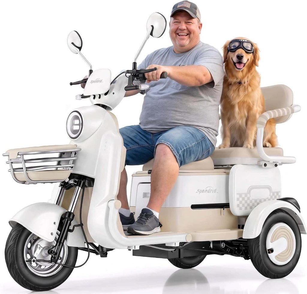 Speedrid 3-Seat Electric Tricycle