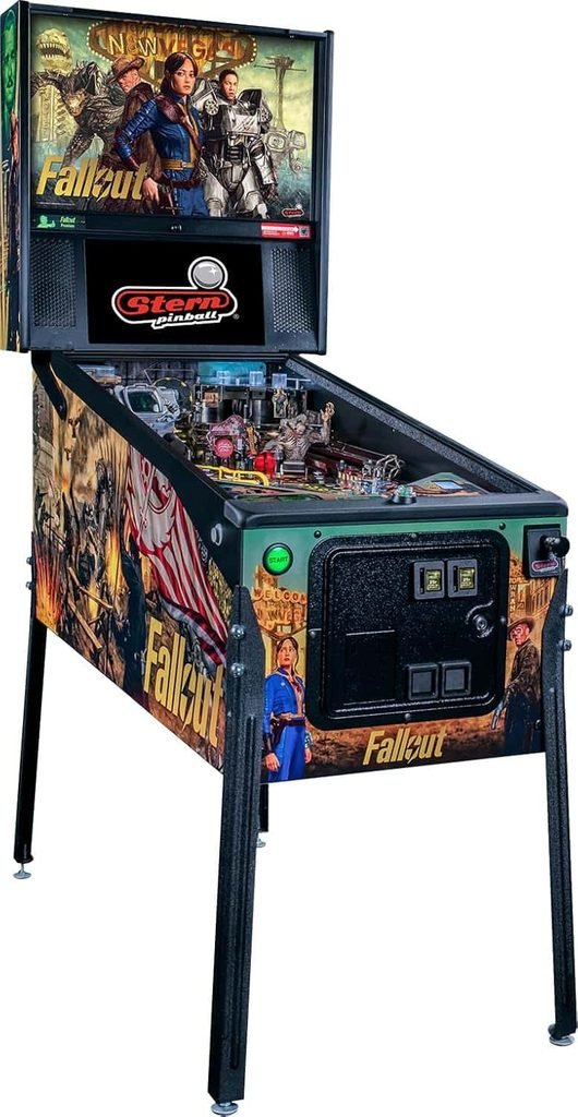 Stern Fallout Arcade Pinball Machine with Insider Connected for Home Game Rooms